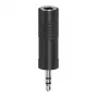 Audio-Kabel Hama 00205196 3,5mm auf 6,35mm Schwarz