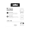 mophie essentials 20W USB-C PD-Netzteil Universal Weiß AC-Schnellladung Innenbereich