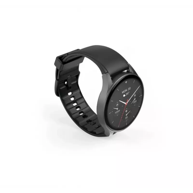 Hama Smartwatch 8900 3,63 cm (1,43 Zoll) AMOLED 45 mm Digital 466 x 466 Pixel Touchscreen Schwarz GPS (Satellit)