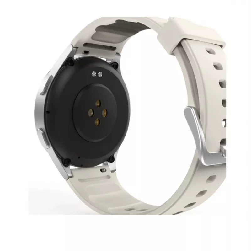 Hama Smartwatch 8900 3.35 cm (1.32 Zoll) AMOLED 42 mm Digital 466 x 466 Pixel Touchscreen Silber GPS (Satellit)