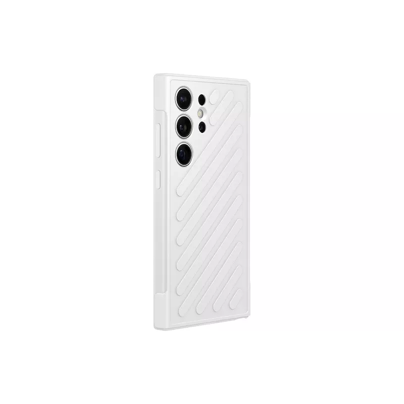 Cover Samsung Galaxy S24 Ultra Hellgrau Monochromatisch