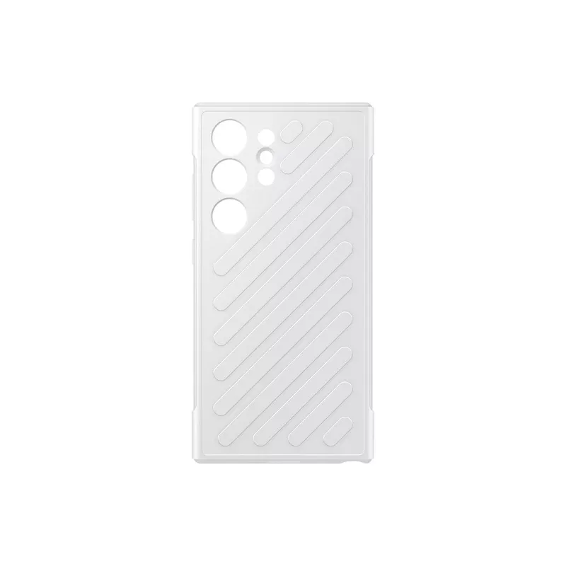 Cover Samsung Galaxy S24 Ultra Hellgrau Monochromatisch