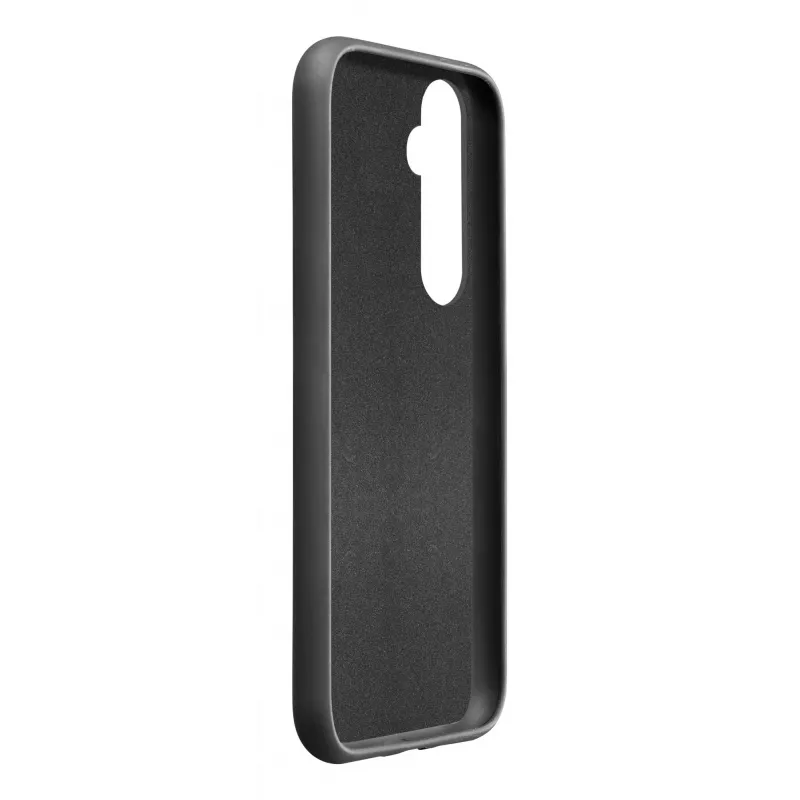 Cellularline Chroma - Galaxy A15 Farbige weiche Gummihülle, Cover, Samsung, A15 5G, 16,5 cm (6,5 Zoll), Schwarz