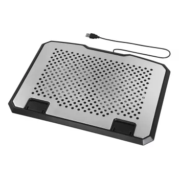 Hama Aluminium Laptop-Kühlpad 39,6 cm (15,6 Zoll) Schwarz
