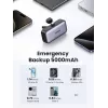 Powerbank UGREEN 35338, 5000 mAh, grau, tragbare Batterie für Smartphones, Ausgabe für ein Gerät