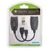 Techly IUSB-EXTENDTY5 Kabeladapter USB auf RJ-45 Schwarz