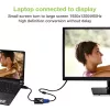 Techly Kabeladapter Konverter HDMI zu VGA Schwarz 0,1 m 1920x1200 60 Hz