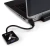 Techly Kabeladapter Konverter HDMI zu VGA Schwarz 0,1 m 1920x1200 60 Hz