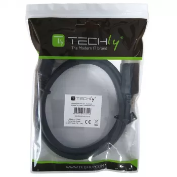 DisplayPort-Kabel Techly ICOC DSP-A21-030 3 m Schwarz