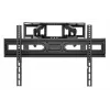 Manhattan TV & Monitor Halterung Wand Full Motion 1 Bildschirm 37-65 Schwarz VESA 100x100 bis 600x400mm Max 40kg