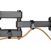 Manhattan TV & Monitor Halterung Wand Full Motion 1 Bildschirm 37-65 Schwarz VESA 100x100 bis 600x400mm Max 40kg