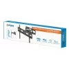 Manhattan TV & Monitor Halterung Wand Full Motion 1 Bildschirm 37-65 Schwarz VESA 100x100 bis 600x400mm Max 40kg