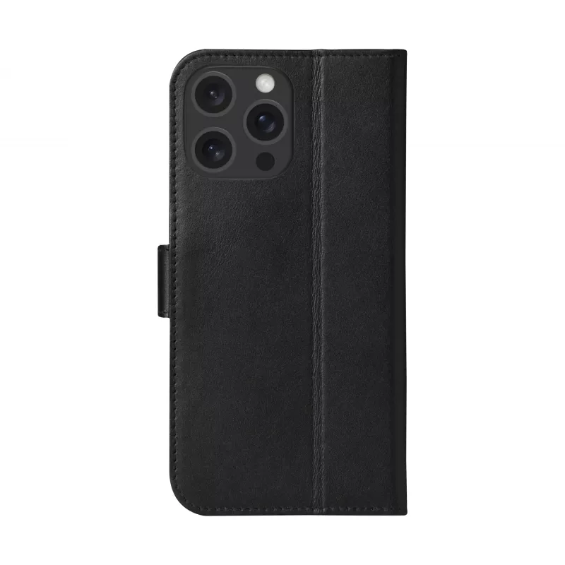 Folio Case dbramante1928 iPhone 16 ProMax Schwarz 3 Kartenfächer