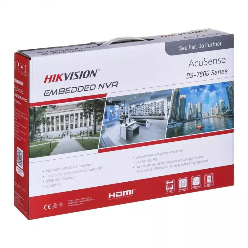 Netzwerk-Videorekorder Hikvision DS-7608NXI-K1(D) 8-Kanal 4K-Aufzeichnung