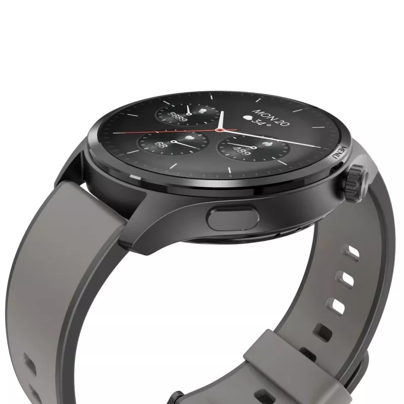 Hama 9000 3,63 cm (1,43 Zoll) AMOLED 52 mm Digitaler Touchscreen Anthrazit GPS (Satellit)