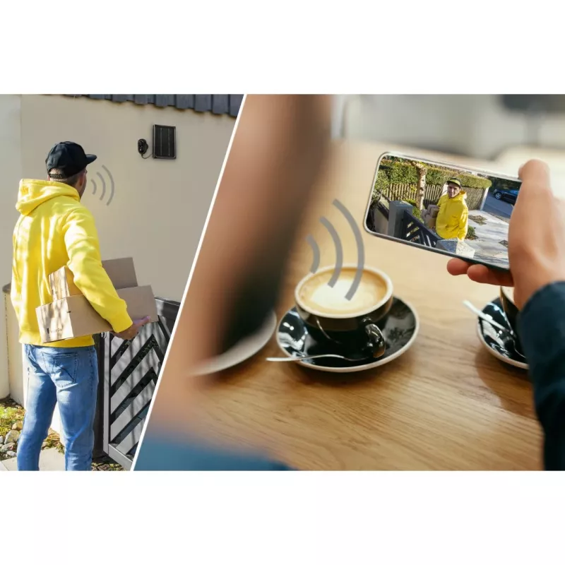 IP-Überwachungskamera Hama 00176648 Outdoor Wireless Schwarz 1080p