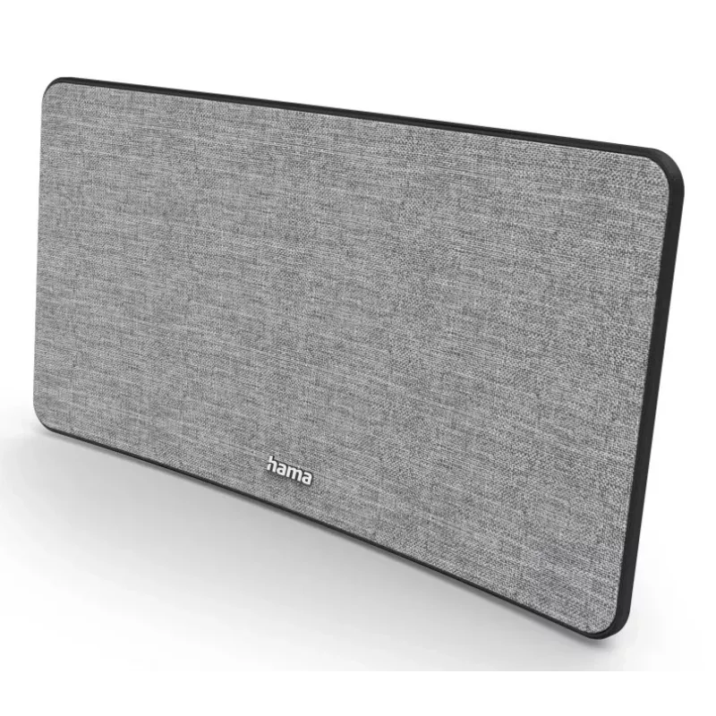 Indoor-TV-Antenne Hama Fabric Design schwarz grau USB 2 m