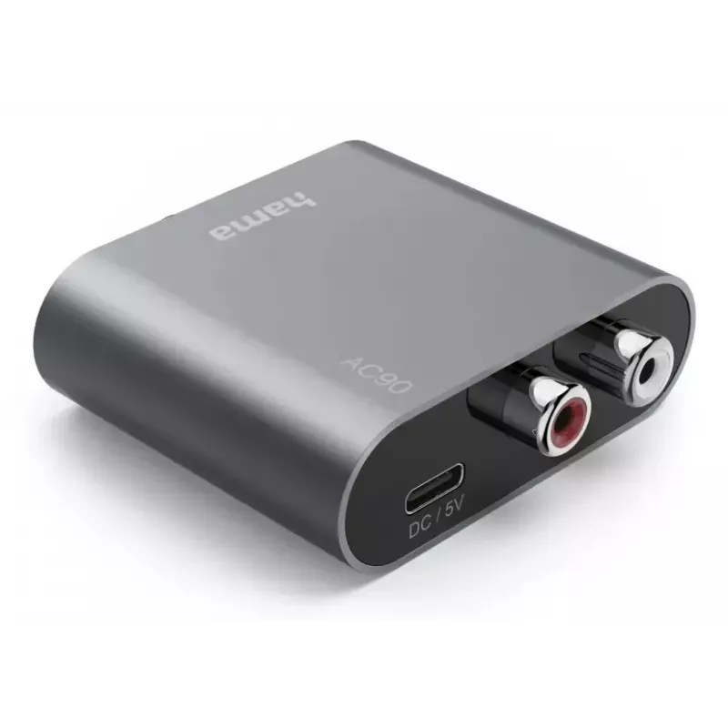 Hama AC90 Silver USB Type-C Ladegerät 5V 49,1 mm x 57,4 mm x 16,8 mm