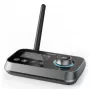 Drahtloser Audio-Transmitter/-Receiver HAMA Link.it duo 3,5 mm, Bluetooth, 10 m Reichweite, USB-betrieben, schwarz