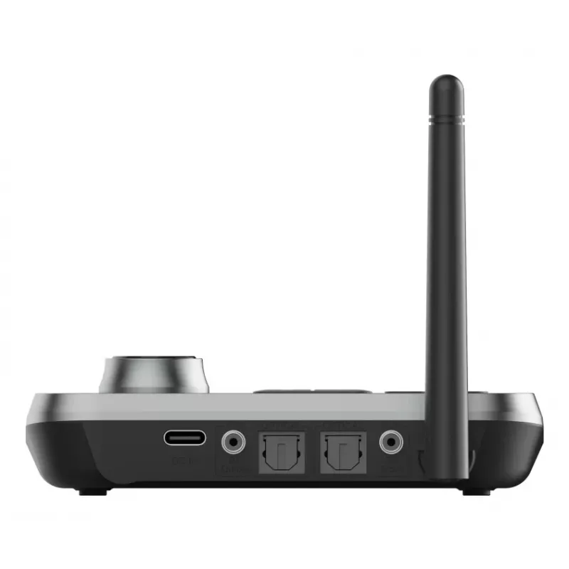 Drahtloser Audio-Transmitter/-Receiver HAMA Link.it duo 3,5 mm, Bluetooth, 10 m Reichweite, USB-betrieben, schwarz