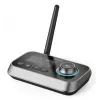 Drahtloser Audio-Transmitter/-Receiver HAMA Link.it duo 3,5 mm, Bluetooth, 10 m Reichweite, USB-betrieben, schwarz