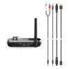 Drahtloser Audio-Transmitter/-Receiver HAMA Link.it duo 3,5 mm, Bluetooth, 10 m Reichweite, USB-betrieben, schwarz