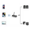 Drahtloser Audio-Transmitter/-Receiver HAMA Link.it duo 3,5 mm, Bluetooth, 10 m Reichweite, USB-betrieben, schwarz