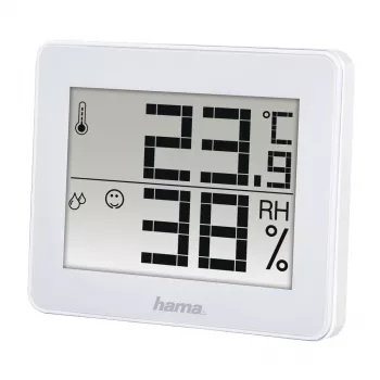 Digitales Thermometer Hygrometer Hama TH-130 Weiß