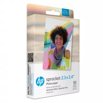 Fotopapier HP Sprocket Select 5,8 x 8,6 cm 50 Blatt Packung