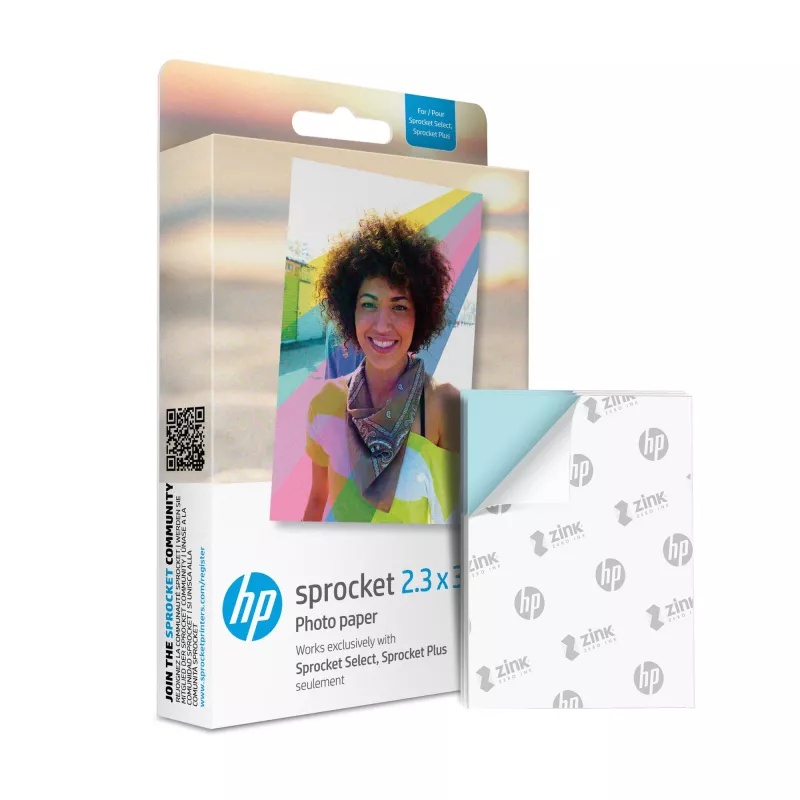 Fotopapier HP Sprocket Select 5,8 x 8,6 cm 50 Blatt Packung
