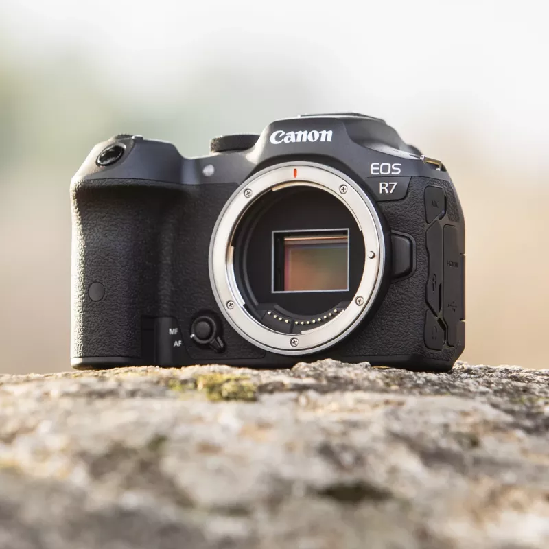 Canon EOS R7 MILC Gehäuse 32,5 MP CMOS 6960 x 4640 Pixel Schwarz