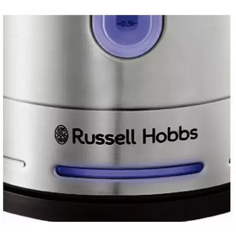 Wasserkocher Russell Hobbs 1,7 l 2400 W Edelstahl, Wasserstandsanzeige, 360°-Basis