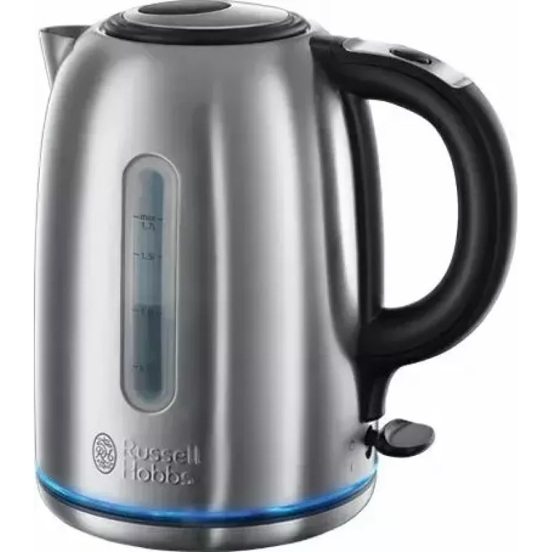 Wasserkocher Russell Hobbs 1,7 l 2400 W Edelstahl, Wasserstandsanzeige, 360°-Basis