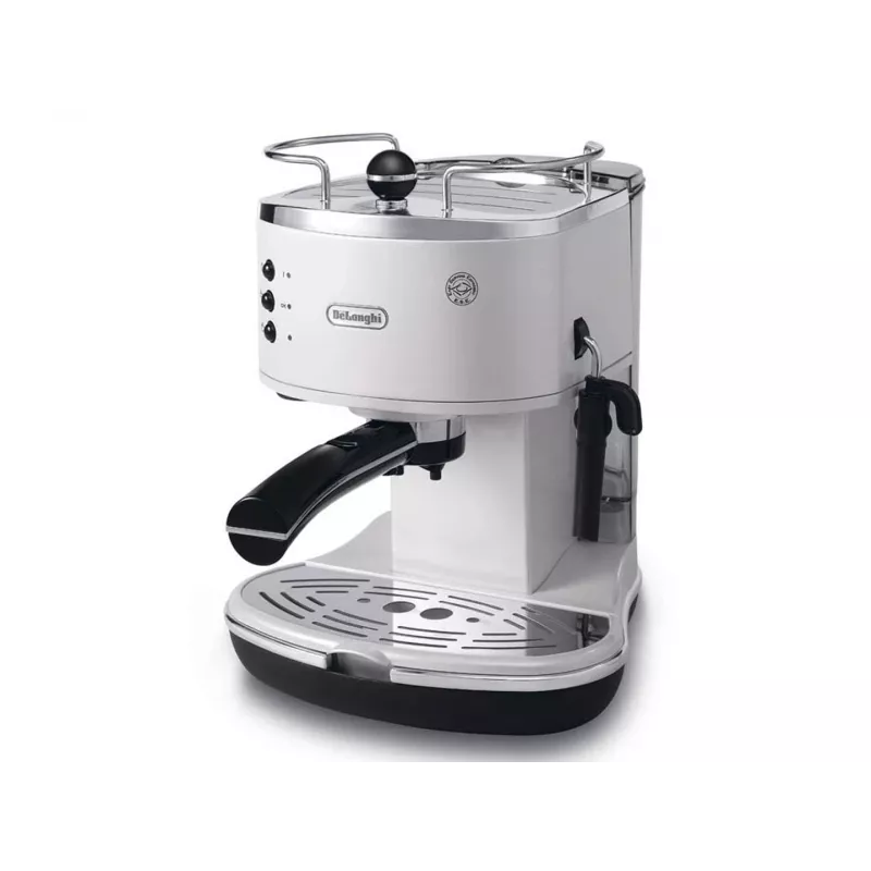 Espressomaschine De’Longhi ECO 311.W — manuell 15 bar, 1,4 L Wassertank, 2 Tassen, Warmhaltefunktion, Tischgerät