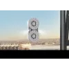 Fensterreinigungsroboter HUTT DDC56 elektrischer Fensterreiniger Weiß