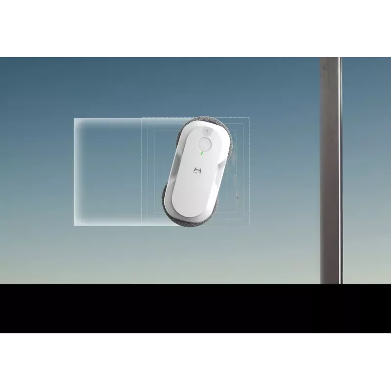 Fensterreinigungsroboter HUTT DDC56 elektrischer Fensterreiniger Weiß