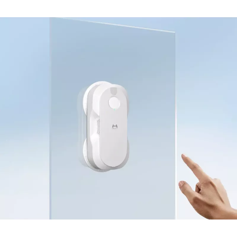 Fensterreinigungsroboter HUTT DDC56 elektrischer Fensterreiniger Weiß