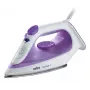 Braun TexStyle 1 SI 1080 Dampfbügeleisen Keramiksohle 2000 W Schwarz, Lila