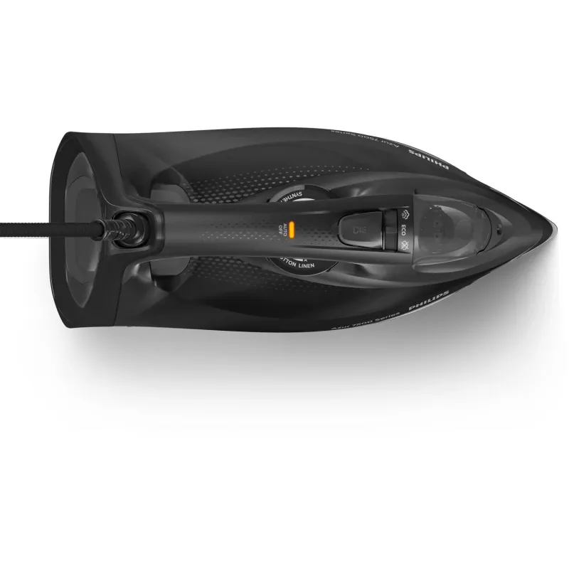 Philips DST7511/80 Bügeleisen Trocken- & Dampfbügeleisen SteamGlide Elite Bügelsohle 3200 W Schwarz