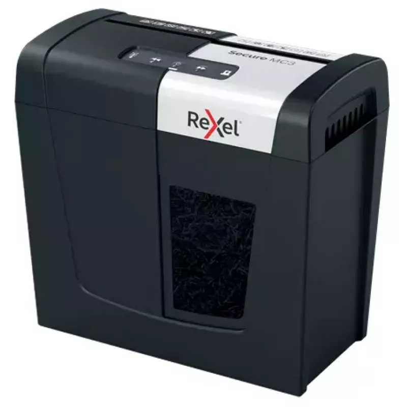 Rexel Secure MC3 Whisper-Shred Mikrogeschnittener Aktenvernichter P5
