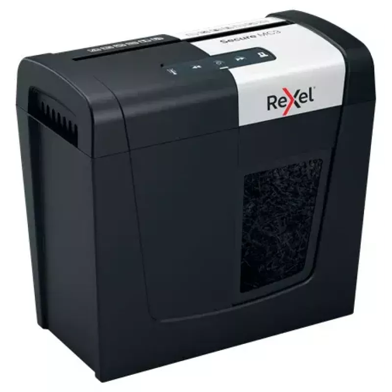 Rexel Secure MC3 Whisper-Shred Mikrogeschnittener Aktenvernichter P5