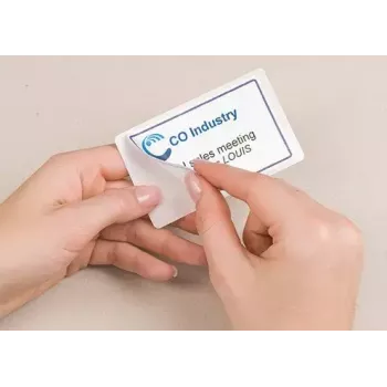 Avery L4785-20 selbstklebendes Etikett Abgerundetes Rechteck Wiederablösbar Weiß 200 Stück