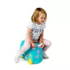 Koffer Trunki Una das Einhorn 4 Räder 18 L Pink Türkis Gelb