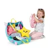 Koffer Trunki Una das Einhorn 4 Räder 18 L Pink Türkis Gelb
