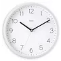 Wanduhr HAMA Menorca, analog, Ø 25 cm, weiß