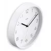 Wanduhr HAMA Menorca, analog, Ø 25 cm, weiß