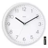 Wanduhr HAMA Menorca, analog, Ø 25 cm, weiß