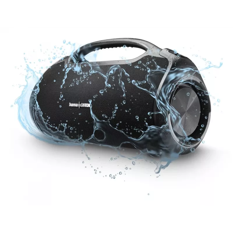Partylautsprecher HAMA UltiMate Pro 120 W, kabellos Bluetooth, wasserdicht, eingebauter Akku, USB-C-Ladung