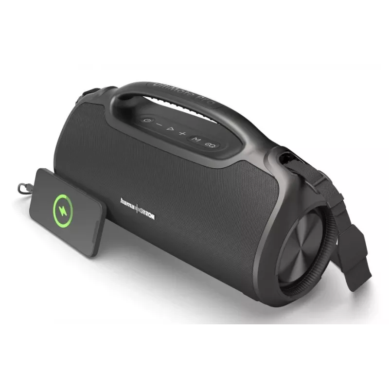 Partylautsprecher HAMA UltiMate Pro 120 W, kabellos Bluetooth, wasserdicht, eingebauter Akku, USB-C-Ladung