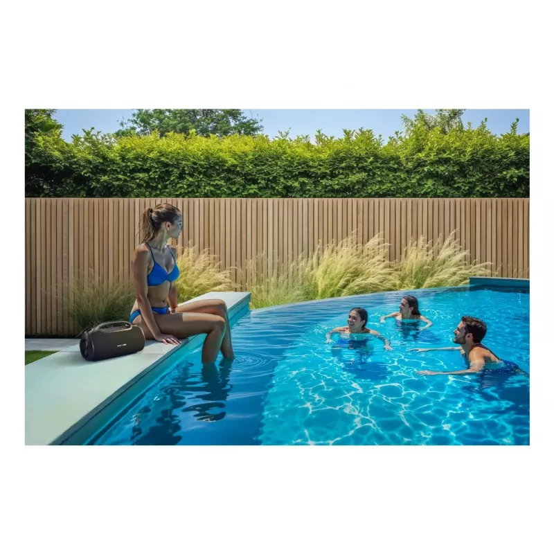 Partylautsprecher HAMA UltiMate Pro 120 W, kabellos Bluetooth, wasserdicht, eingebauter Akku, USB-C-Ladung